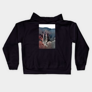 Nouvelle Zélande - volcan Tongariro Kids Hoodie